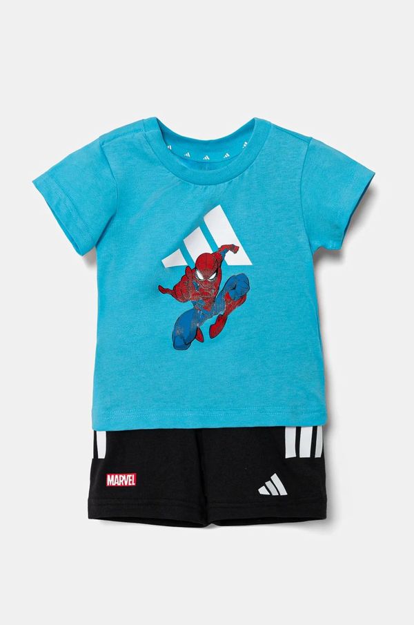 adidas Pamučna dječja trenirka adidas MRVL JC6259
