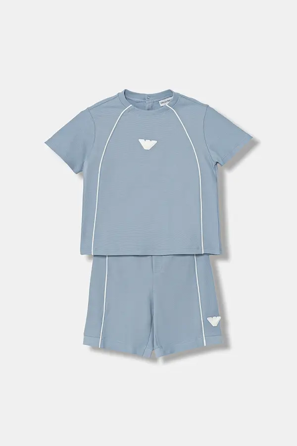 Emporio Armani Pamučna dječja trenirka Emporio Armani