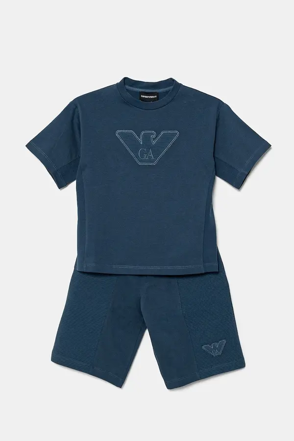 Emporio Armani Pamučna dječja trenirka Emporio Armani