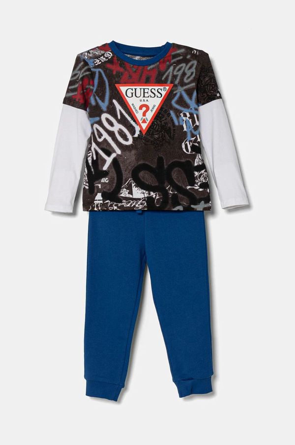 Guess Pamučna dječja trenirka Guess N5RG10 K8HM4