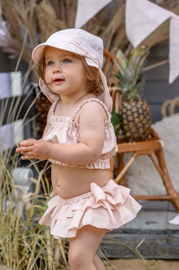 Jamiks Pamučna dječja trenirka Jamiks boja: narančasta