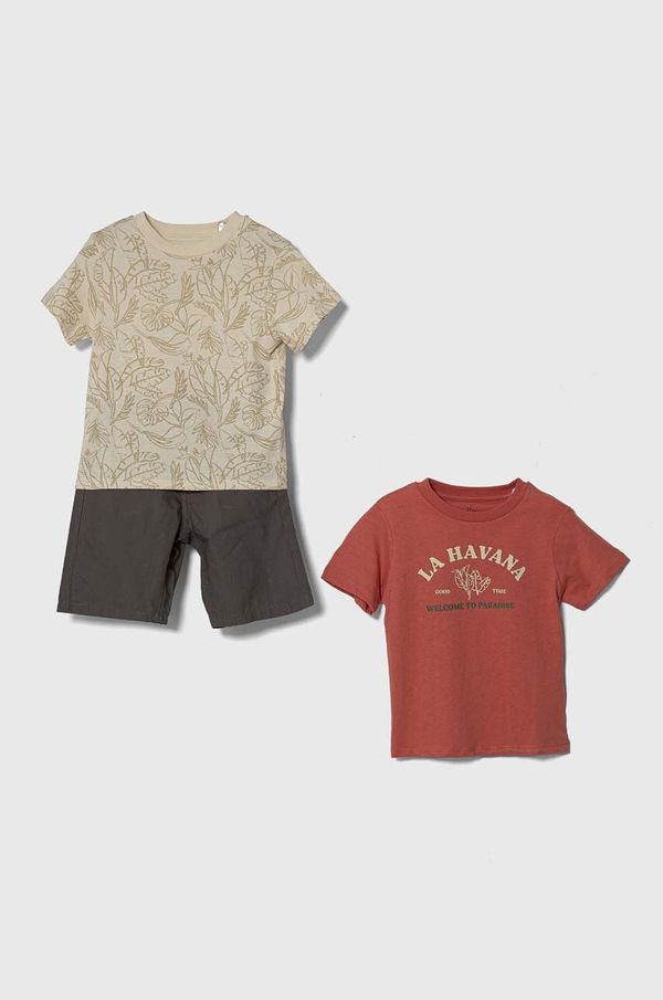 Zippy Pamučna dječja trenirka zippy boja: ružičasta