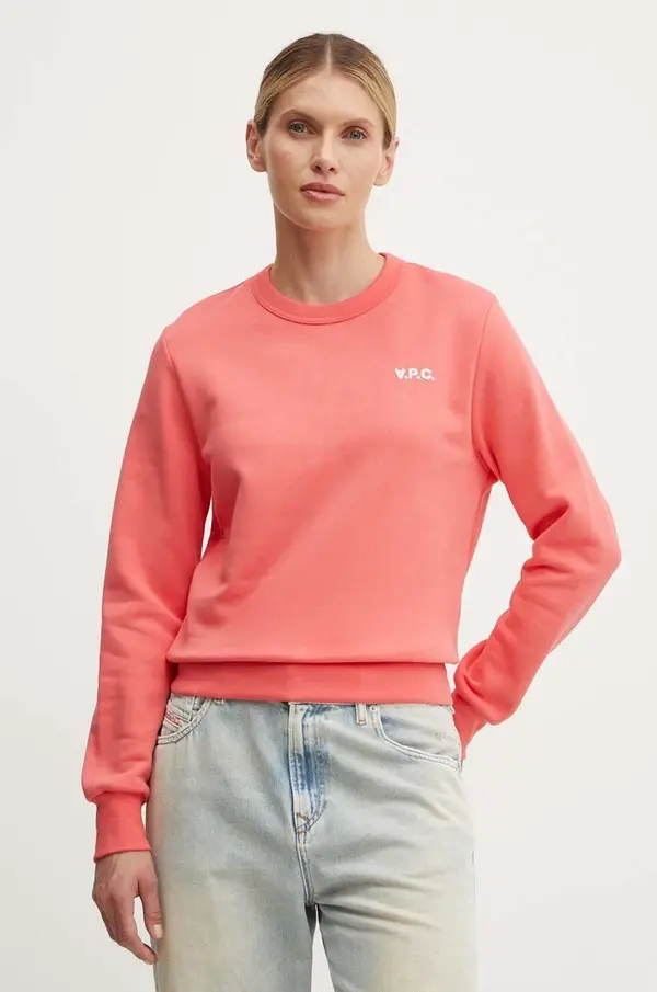 A.P.C. Pamučna dukserica A.P.C. sweat boxy petit vpc