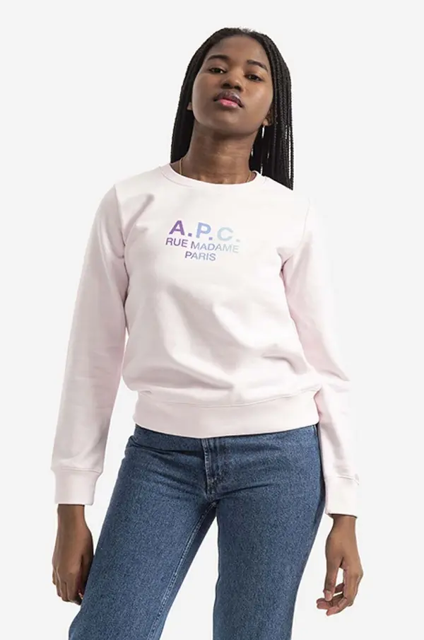 A.P.C. Pamučna dukserica A.P.C. Sweat Mathilda
