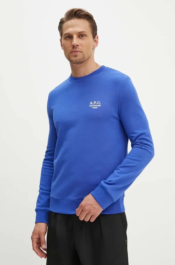 A.P.C. Pamučna dukserica A.P.C. sweat rider