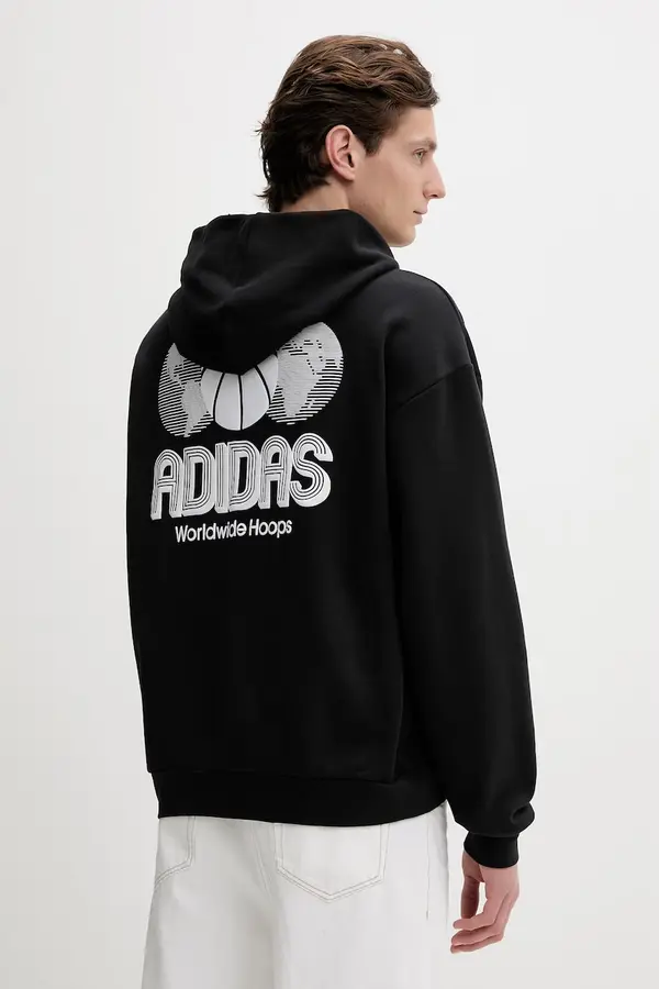 adidas Originals Pamučna dukserica adidas Originals World Wide Hoops