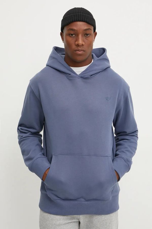 adidas Originals Pamučna dukserica adidas Originals za muškarce, s kapuljačom, bez uzorka, IY2260