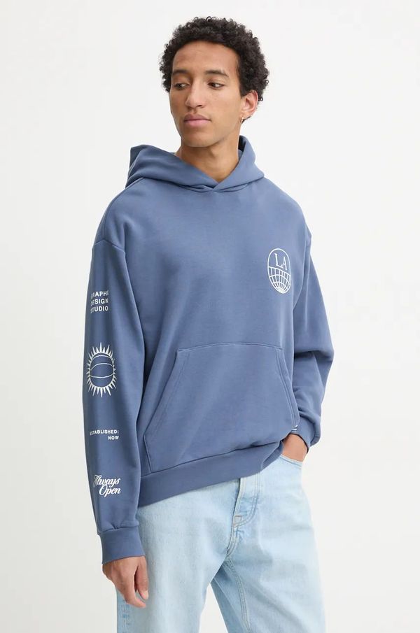 adidas Originals Pamučna dukserica adidas Originals za muškarce, s kapuljačom, bez uzorka, JI6956