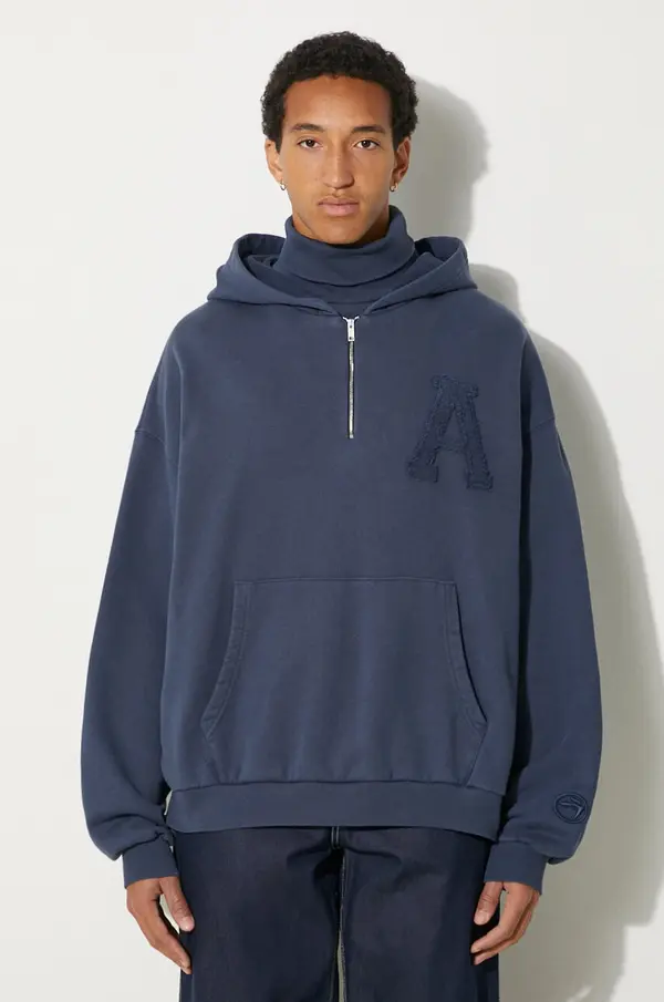 Ambush Pamučna dukserica AMBUSH Collar Rib Sweatshirt Insignia