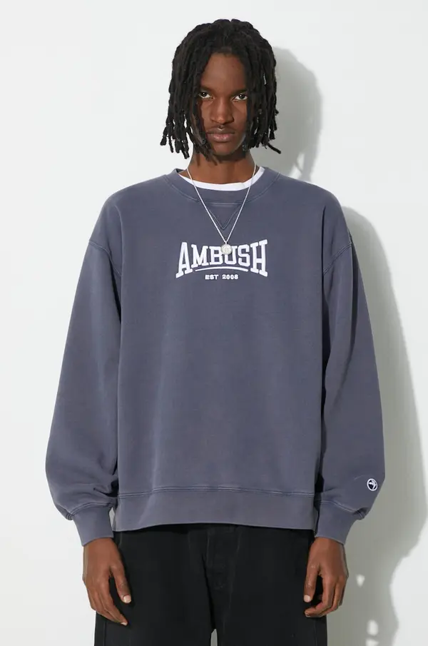 Ambush Pamučna dukserica AMBUSH Graphic Crewneck Insignia