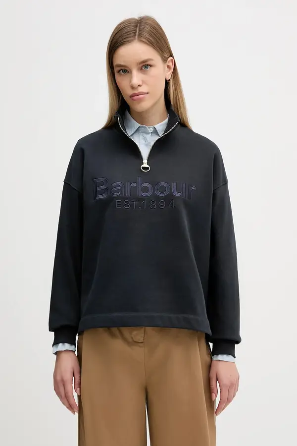 Barbour Pamučna dukserica Barbour Sara