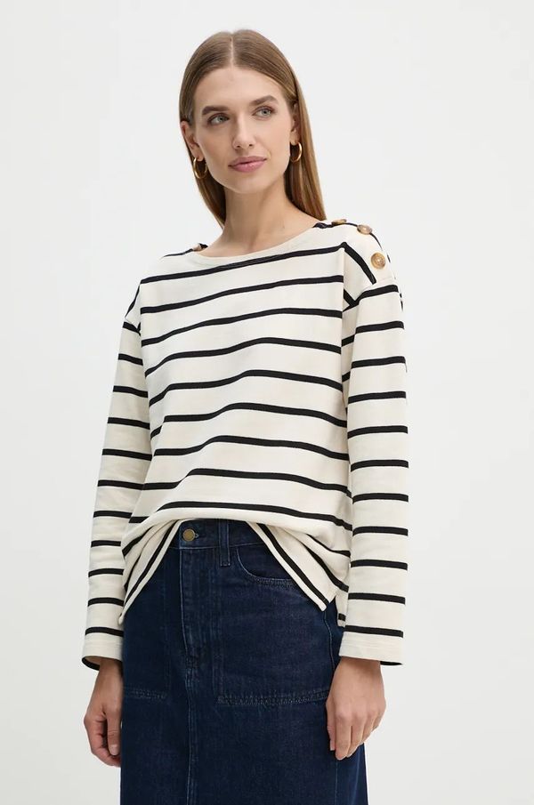 Barbour Pamučna dukserica Barbour za žene, s uzorkom