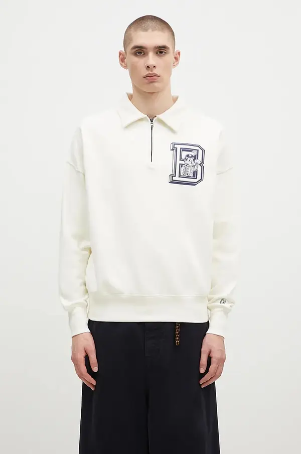 Billionaire Boys Club Pamučna dukserica Billionaire Boys Club College Quarter Zip