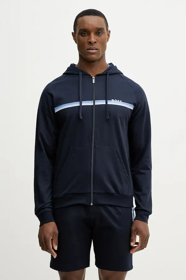 BOSS Pamučna dukserica BOSS Authentic Jacket H