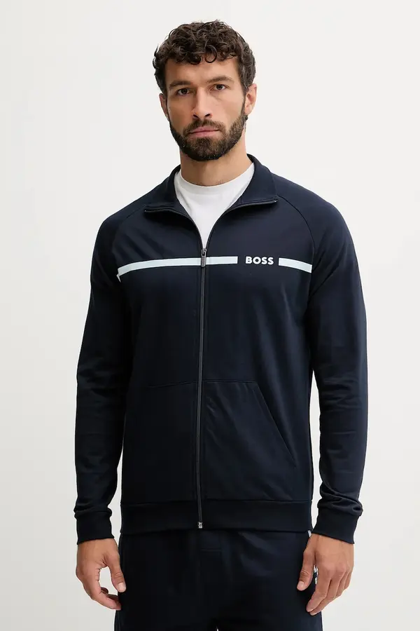 Boss Pamučna dukserica BOSS  Authentic Jacket Z
