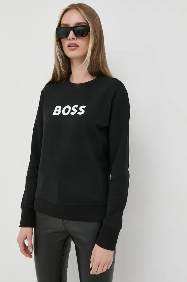 BOSS Pamučna dukserica BOSS