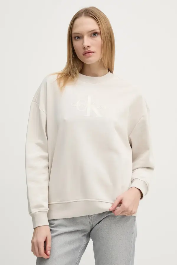 Calvin Klein Jeans Pamučna dukserica Calvin Klein Jeans