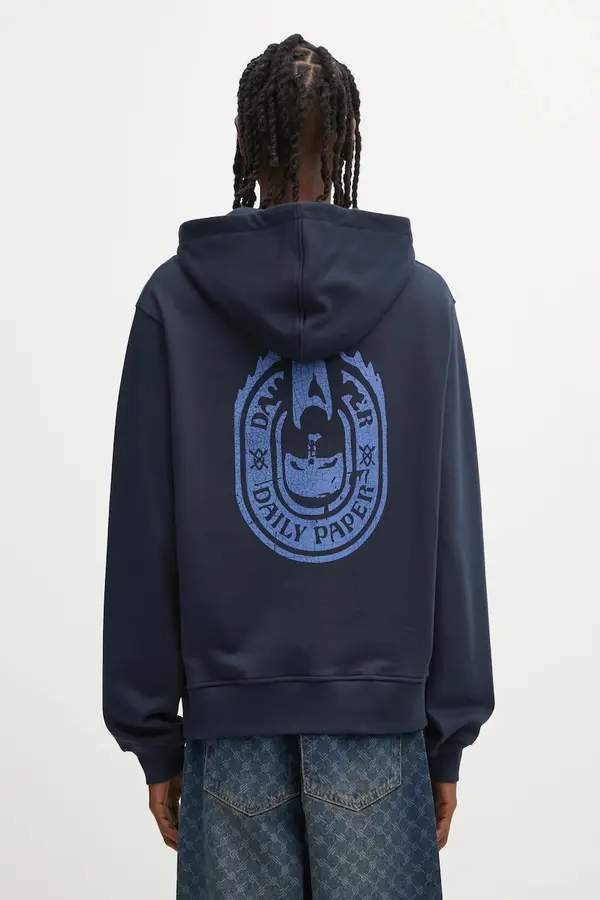 Daily Paper Pamučna dukserica Daily Paper Candle Label Hoodie