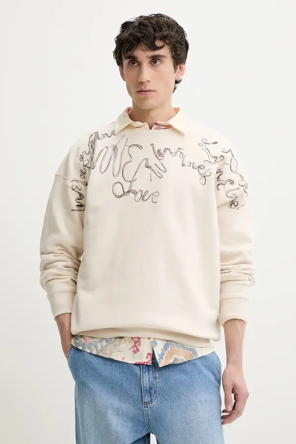 Desigual Pamučna dukserica Desigual SEAN