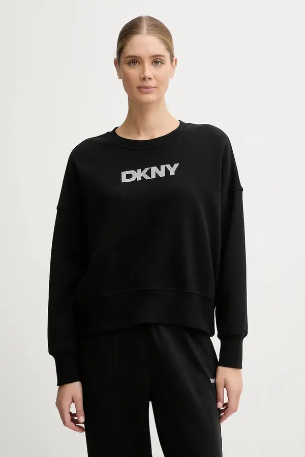 DKNY Pamučna dukserica Dkny LOGO TERRY
