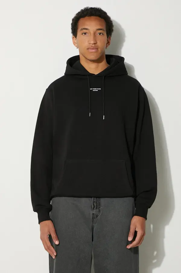 Drôle de Monsieur Pamučna dukserica Drôle de Monsieur Le Hoodie Slogan a Poche Classique