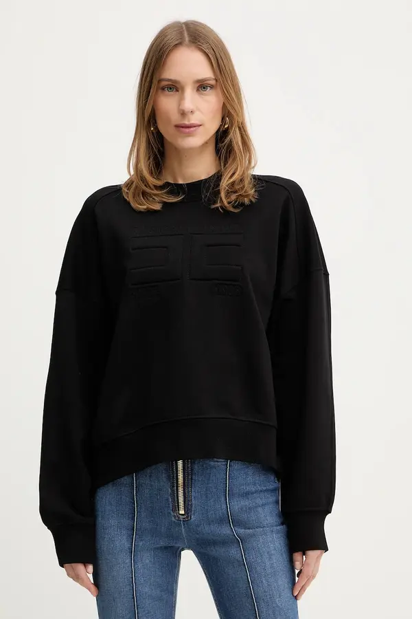 Elisabetta Franchi Pamučna dukserica Elisabetta Franchi