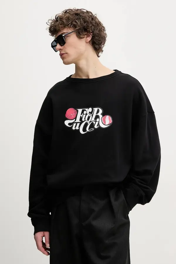Fiorucci Pamučna dukserica Fiorucci Curly Lollipop Logo Relaxed Fit Sweatshirt