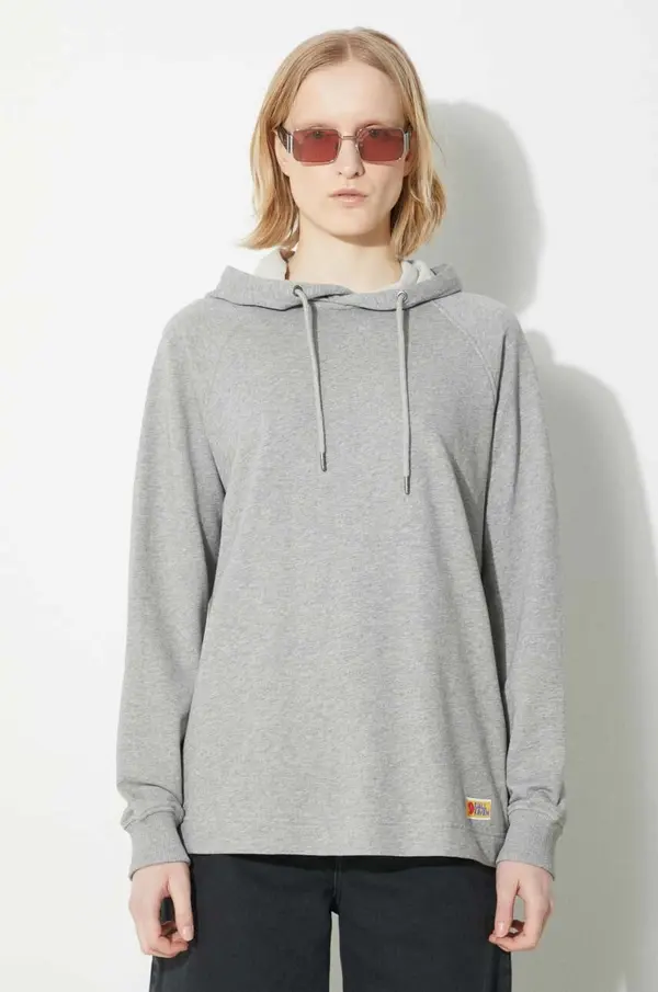 Fjallraven Pamučna dukserica Fjallraven Vardag Hoodie W