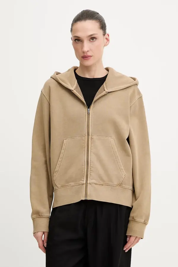 G-Star Pamučna dukserica G-Star Washed hdd zip relaxed