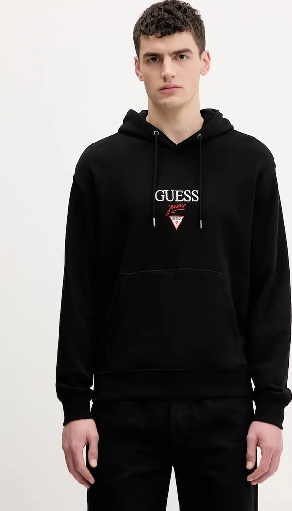 Guess Jeans Pamučna dukserica Guess Jeans