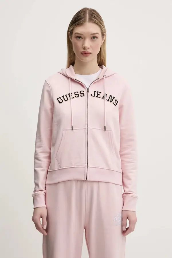 Guess Jeans Pamučna dukserica Guess Jeans