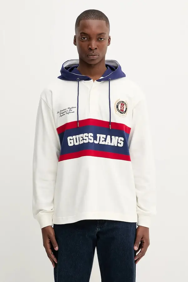 Guess Jeans Pamučna dukserica Guess Jeans