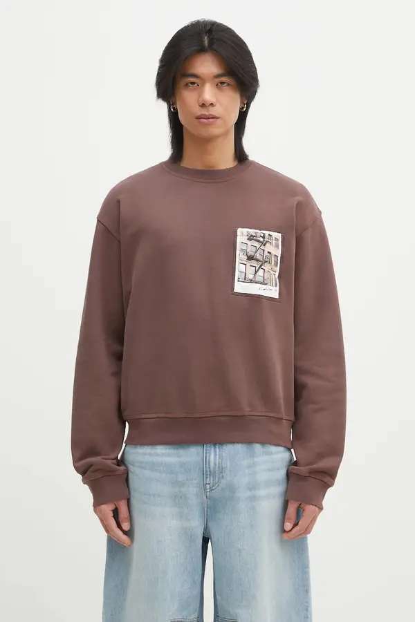 Helmut Lang Pamučna dukserica Helmut Lang Pstcard Cr Bk.Cmbd 1