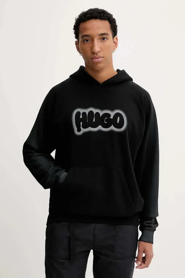 HUGO Blue Pamučna dukserica Hugo Blue  Nuneony