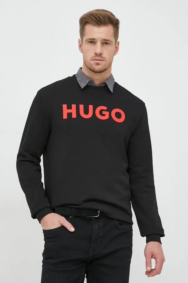 HUGO Pamučna dukserica HUGO