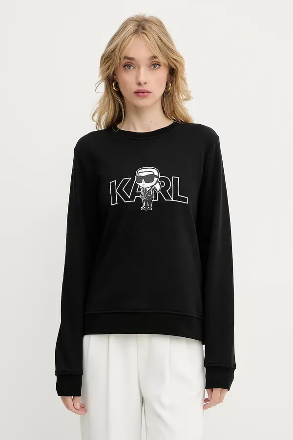 Karl Lagerfeld Pamučna dukserica Karl Lagerfeld
