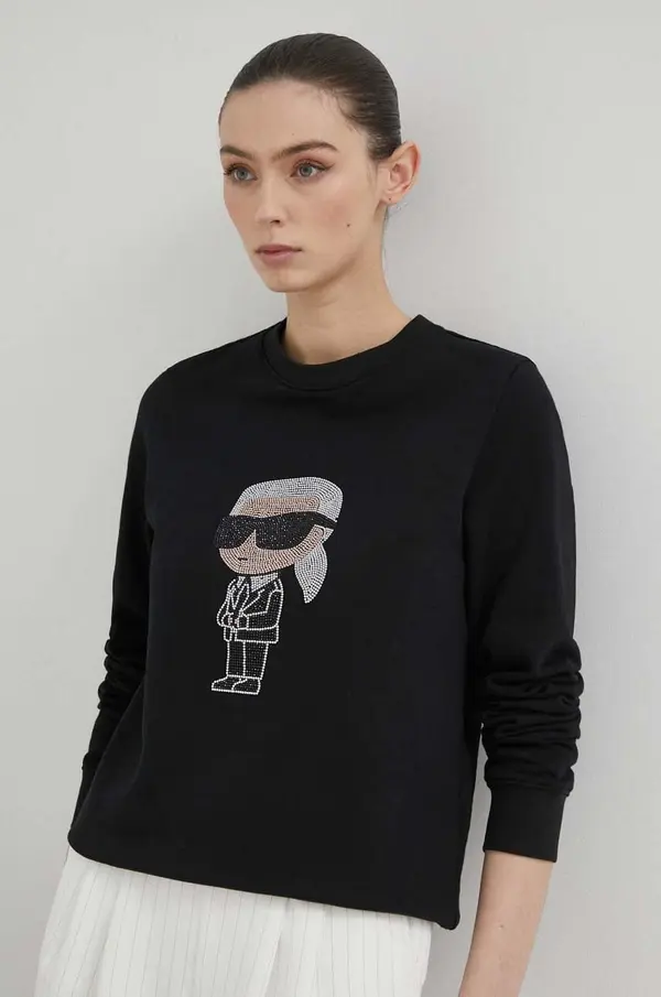 Karl Lagerfeld Pamučna dukserica Karl Lagerfeld