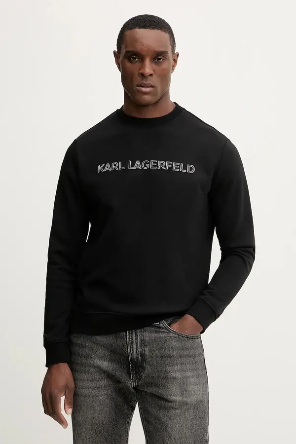Karl Lagerfeld Pamučna dukserica Karl Lagerfeld