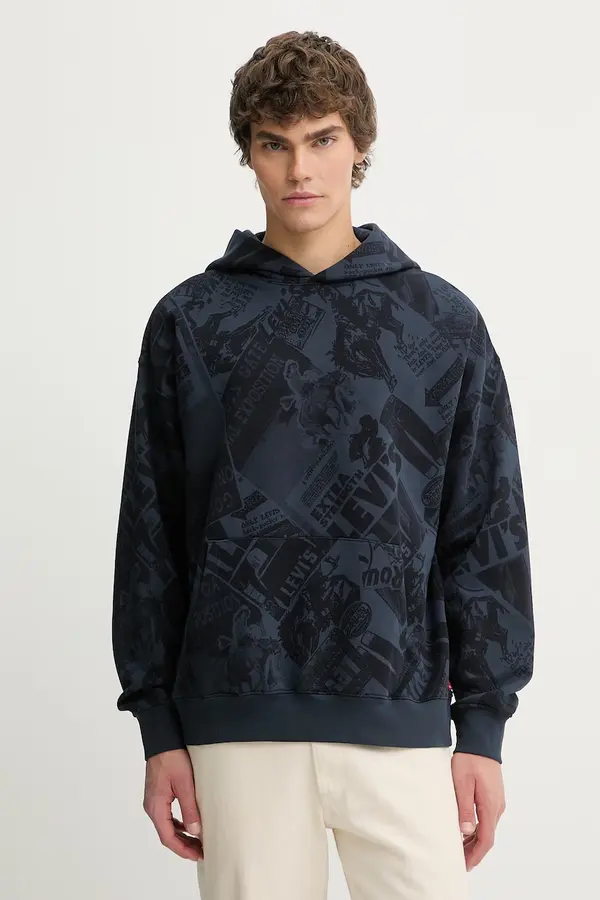 Levi's Pamučna dukserica Levi's SUNSET GRAPHIC HOODIE