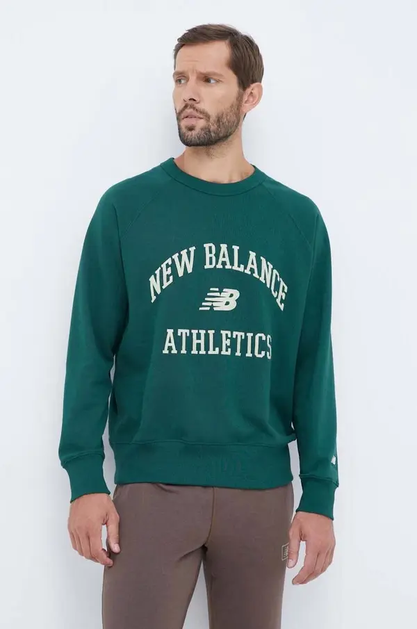 New Balance Pamučna dukserica New Balance