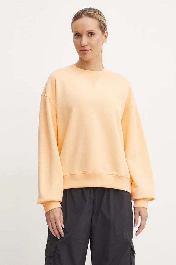 New Balance Pamučna dukserica New Balance za žene, boja: narančasta, bez uzorka, WT41500PAE