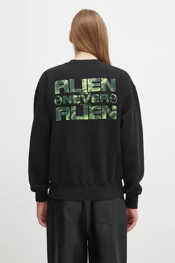 No Problemo Pamučna dukserica No Problemo Alien Shall Not Sweatshirt
