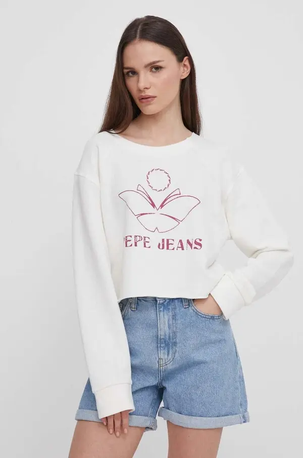 Pepe Jeans Pamučna dukserica Pepe Jeans Lorelai