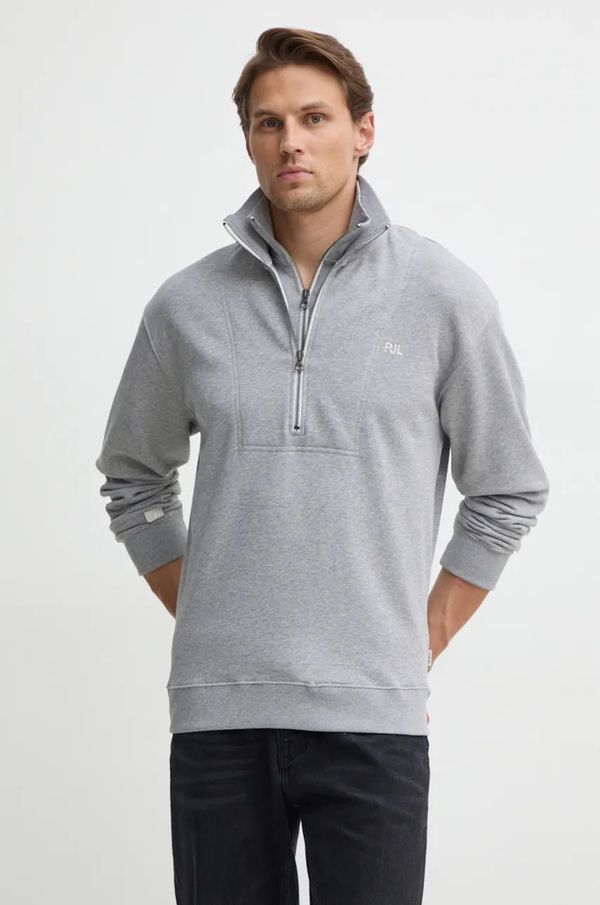 Pepe Jeans Pamučna dukserica Pepe Jeans SOLOMON za muškarce, boja: siva, melanž, PM582722