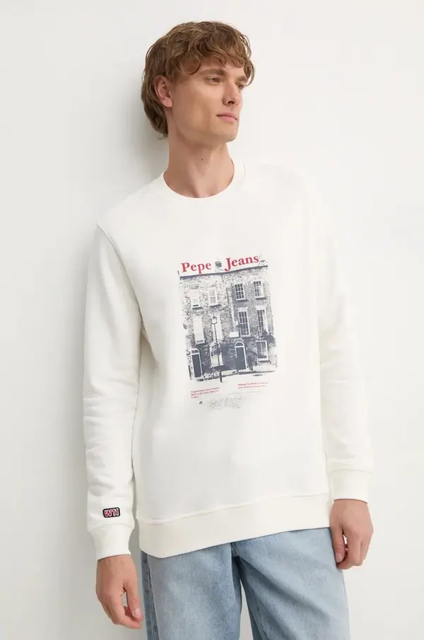 Pepe Jeans Pamučna dukserica Pepe Jeans SOREN CREW