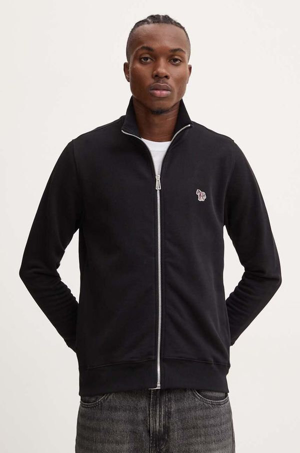 PS Paul Smith Pamučna dukserica PS Paul Smith za muškarce, boja: crna, bez uzorka, M2R.136T.KZEBRA