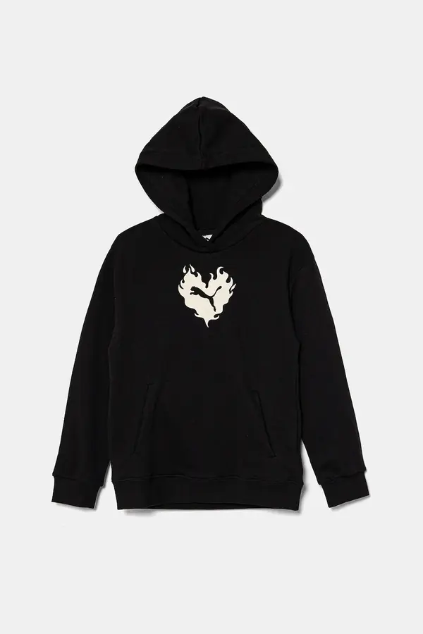 Puma Pamučna dukserica Puma FLAMING LOVE Hoodie TR