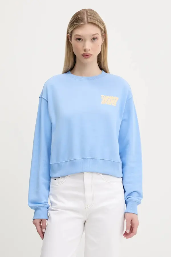 Tommy Jeans Pamučna dukserica Tommy Jeans