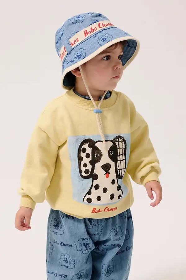 Bobo Choses Pamučna dukserica za bebe Bobo Choses Van Dog