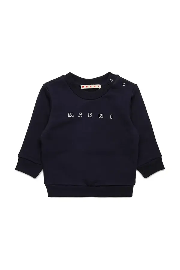 Marni Pamučna dukserica za bebe Marni MS319B SWEAT-SHIRT